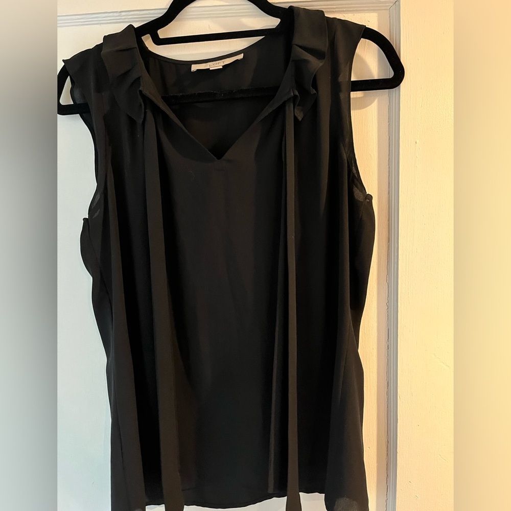 Black sheer shirt